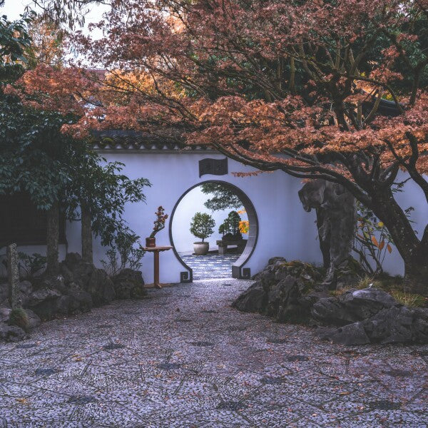 Door to the Chinese Garden (Portland)