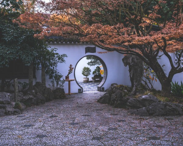 Door to the Chinese Garden (Portland)