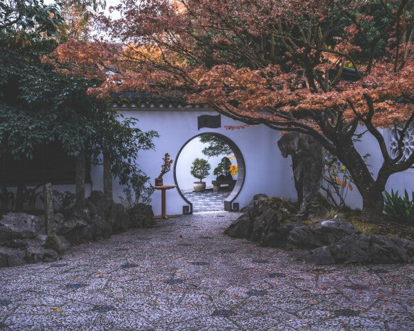 Door to the Chinese Garden (Portland)