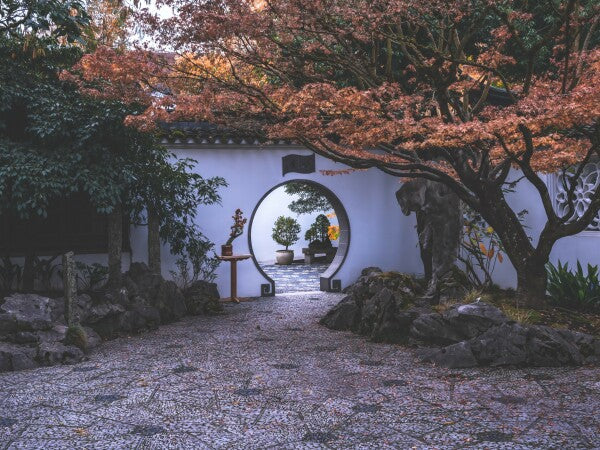 Door to the Chinese Garden (Portland)