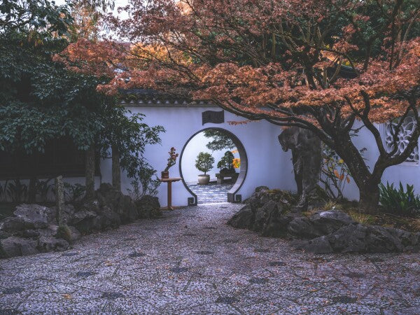 Door to the Chinese Garden (Portland)