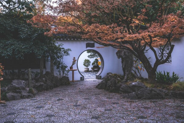 Door to the Chinese Garden (Portland)