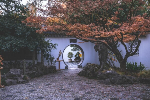 Door to the Chinese Garden (Portland)