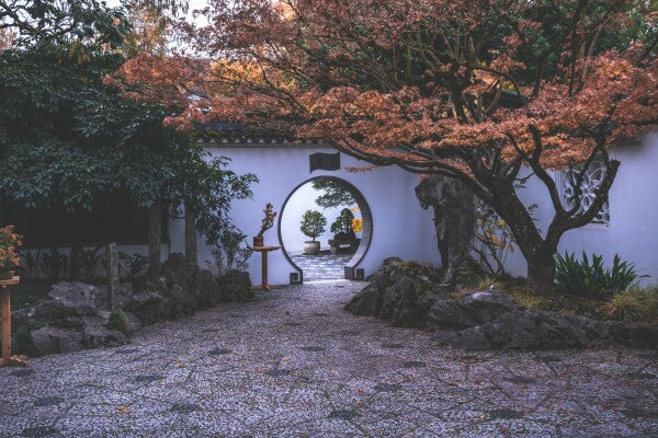 Door to the Chinese Garden (Portland)