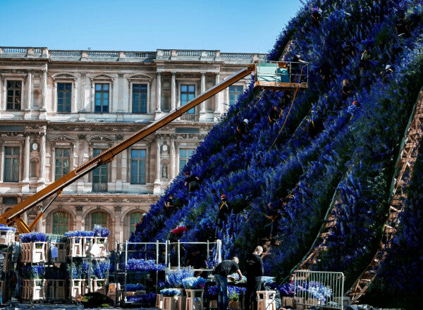 Louvre in Purple