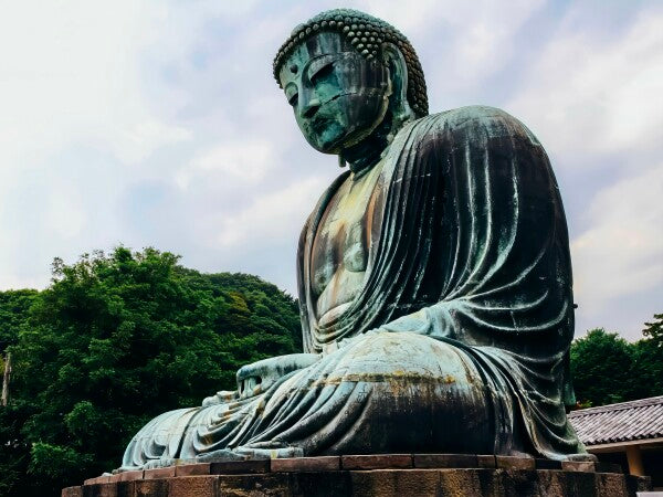 The Buddha Sits