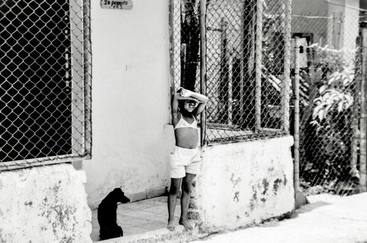 A Girl and Her Dog (35mm Film)